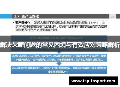 解决欠薪问题的常见困境与有效应对策略解析 解决欠薪问题的常见困境与有效应对策略解析