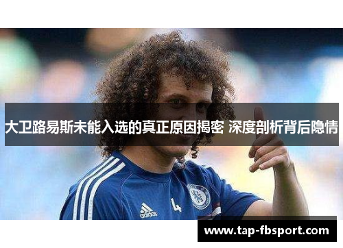 大卫路易斯未能入选的真正原因揭密 深度剖析背后隐情 大卫路易斯未能入选的真正原因揭密 深度剖析背后隐情